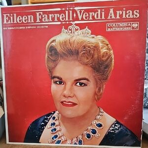 V073. Eileen Farrell Verdi Arias Vinyl Record
